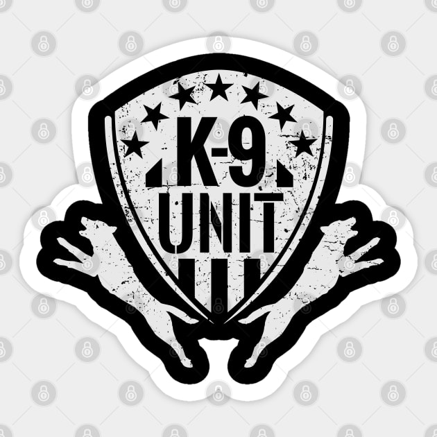 K-9 Unit   -Police Dog Unit - Malinois Sticker by Nartissima